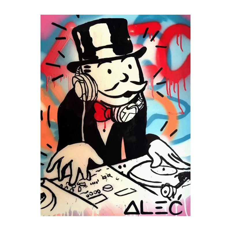 Quadro Canva Alec Monopoly - Shop Ampla 